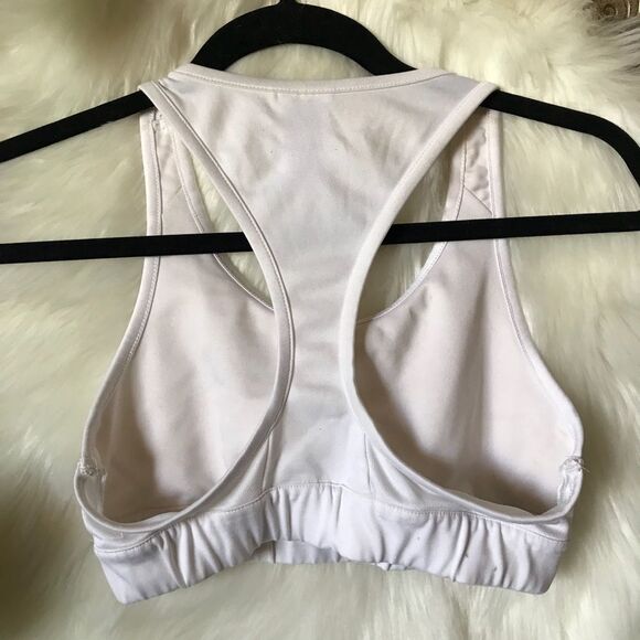 M white Adidas sports bra - Picture 3 of 3